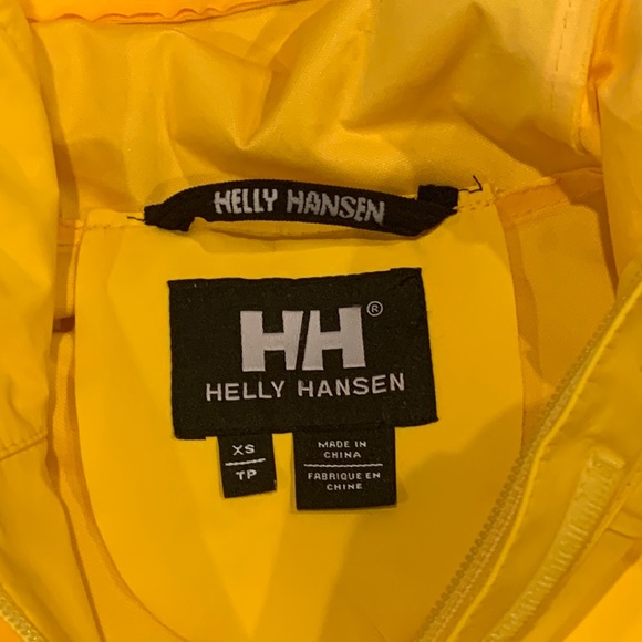 Helly Hansen Yellow Rain Jacket - Picture 7 of 12